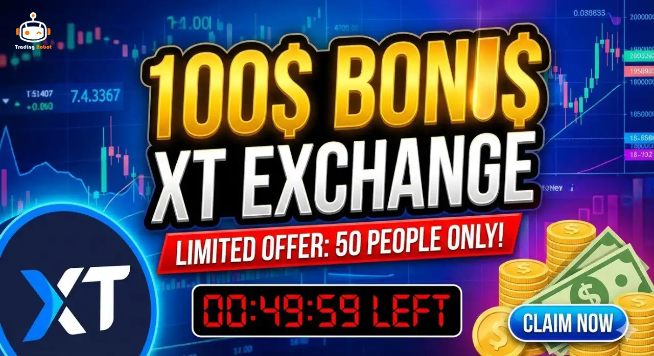 راهنمای کامل دریافت بونوس ۱۰۰ دلاری صرافی XT در سال ۲۰۲۶: فرصت طلایی برای تریدرهای هوشمند