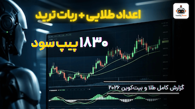 گزارش کامل سیگنال طلا و بیت‌کوین، بررسی اعداد طلایی و نقش ربات ترید در کسب ۱۸۳۰ پیپ سود در ۲۰۲۶.